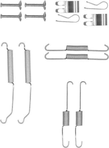 Mintex Brake Shoes Accessory Fitting Kit Rear Axle MBA882 - image 2