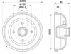 Mintex Brake Drum Rears MBD006 thumbnail