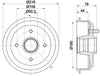 Mintex Brake Drum Rear MBD008 thumbnail