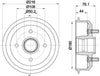 Mintex Brake Drum Rear MBD036 thumbnail