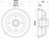 Mintex Brake Drum Rear MBD047 thumbnail