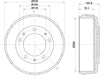 Mintex Brake Drum Rear MBD057 thumbnail