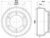 Mintex Brake Drum Rear MBD059 thumbnail