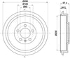 Mintex Brake Drum Rear MBD193 thumbnail