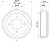 Mintex Brake Drum Rear MBD275 thumbnail