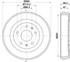 Mintex Brake Drum Rear MBD281 thumbnail