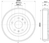 Mintex Brake Drum Rear MBD281 thumbnail