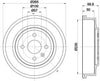 Mintex Brake Drum Rear MBD286 thumbnail