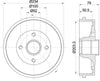 Mintex Brake Drum Rears MBD317 thumbnail
