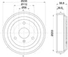 Mintex Brake Drum Rear MBD336 thumbnail