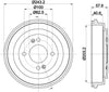 Mintex Brake Drum Rear MBD339 thumbnail