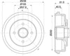 Mintex Brake Drum Rears MBD385 thumbnail