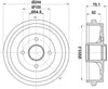 Mintex Brake Drum Rears MBD386 - OEM Quality Replacement thumbnail
