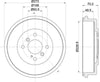 Mintex Brake Drum Rear MBD391 thumbnail