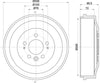Mintex Brake Drum Rear MBD392 thumbnail