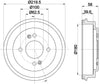 Mintex Brake Drum Rear MBD394 thumbnail