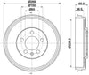Mintex Brake Drum Rear MBD408 thumbnail