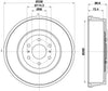 Mintex Brake Drum Rear MBD413 thumbnail