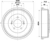 Mintex Brake Drum Rear MBD423 thumbnail