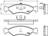 Mintex Brake Pads Full Set Of 4 Front MDB1225 thumbnail