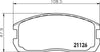 Mintex Brake Pads Full Set Of 4 Front MDB1282 thumbnail