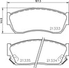 Mintex Brake Pads Full Set Of 4 Front MDB1474 thumbnail