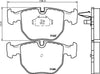 Mintex Brake Pads Full Set Of 4 Front MDB1745 thumbnail
