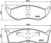 Mintex Brake Pads Full Set Of 4 Front MDB1783 thumbnail