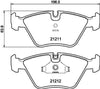 Mintex Brake Pads Full Set Of 4 Front MDB1878 thumbnail