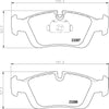 Mintex Brake Pads Full Set Of 4 Front MDB1901 thumbnail