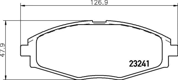 Mintex Brake Pads Full Set Of 4 Front MDB1941 - image 4