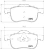 Mintex Brake Pads Full Set Of 4 Front MDB1944 thumbnail