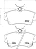 Mintex Brake Pads Full Set Of 4 Front MDB2082 thumbnail