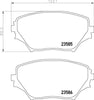 Mintex Brake Pads Full Set Of 4 Front MDB2155 thumbnail