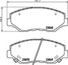 Mintex Brake Pads Full Set Of 4 Front MDB2265 thumbnail