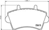 Mintex Brake Pads Full Set Of 4 Front MDB2268 thumbnail