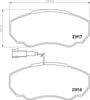 Mintex Brake Pads Full Set Of 4 Front MDB2328 thumbnail
