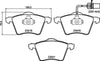 Mintex Brake Pads Full Set Of 4 Front MDB2625 thumbnail