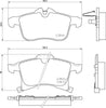 Mintex Brake Pads Full Set Of 4 Front MDB2633 thumbnail
