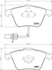 Mintex Brake Pads Full Set Of 4 Front MDB2648 thumbnail