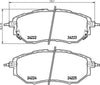 Mintex Brake Pads Full Set Of 4 Front MDB2704MX thumbnail