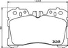 Mintex Brake Pads Full Set Of 4 Front MDB2761 thumbnail