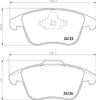 Mintex Brake Pads Full Set Of 4 Front MDB2860 thumbnail