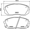 Mintex Brake Pads Full Set Of 4 Front MDB2865 thumbnail