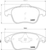 Mintex Brake Pads Full Set Of 4 Front MDB2891 thumbnail
