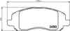 Mintex Brake Pads Full Set Of 4 Front MDB2916 thumbnail