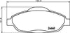 Mintex Brake Pads Full Set Of 4 Front MDB2950 thumbnail