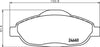 Mintex Brake Pads Full Set Of 4 Front MDB2950 thumbnail
