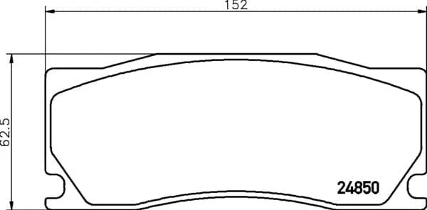 Mintex Brake Pads Full Set Of 4 Front MDB2979 - image 4