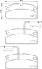 Mintex Brake Pads Full Set Of 4 Front MDB2993 thumbnail